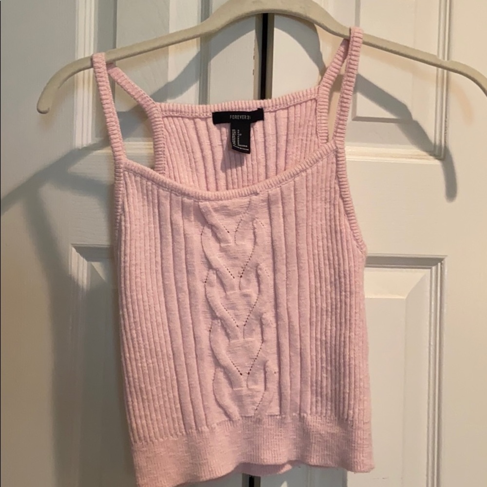 Tank top sweater shirt